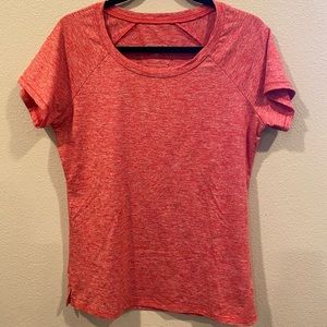 Oiselle Lux shirt red/pink